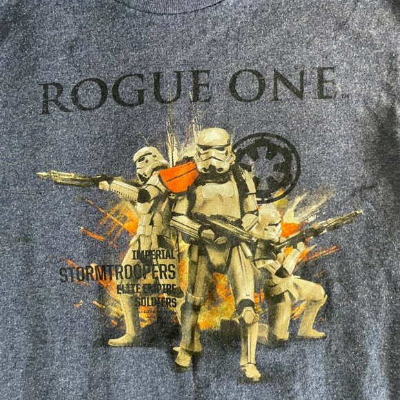 Kids Rogue One Star Wars T-Shirt - Picture 2 of 6